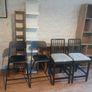 ikea kitchen island unit and storage shelving units Image 2