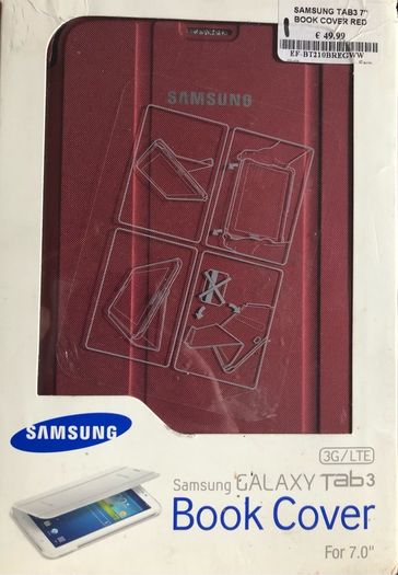samsung galaxy tab 3 cover book 7 " brand new