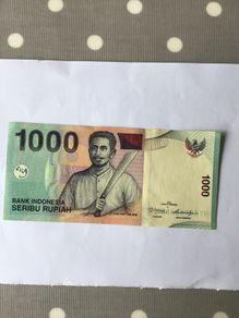 Indonesia Banknote 1000 Rupiah