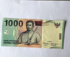 Indonesia Banknote 1000 Rupiah