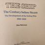 The Ship. A Century Before Steam. National  Maritime  Museum  Book. Hardback In Good Condition. Image 3