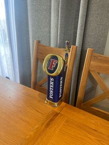 Vintage Fosters Bar Tap