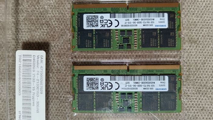 32GB Samsung Dual DDR5-5600 Laptop RAM Kit (2x16GB)