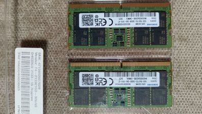 32GB Samsung Dual DDR5-5600 Laptop RAM Kit (2x16GB)