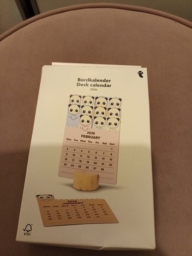 2026 desk calendar