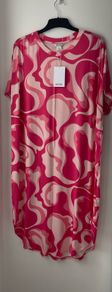 Monki Oversized dress pink size 12 - New