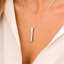 The Origin Pendant Necklace  Available for Custom Engraving By R'Laith Image 5