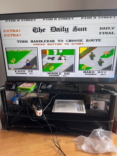 Boxed Sega Mega Drive 2 Console + 10 Games Pack - Batman, Predator, Paperboy, 007