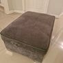Grey Footstool Image 2
