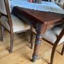 Antique Wooden Dining Table on Castors Image 4