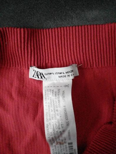 Red Zara leggings size M-L