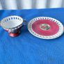 Vintage pierced cup and saucer Image 2
