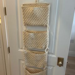 Hanging storage for bathroom or bedroom