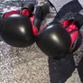 KMA leather boxing gloves 14oz Image 4