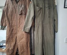 vintage german army tank suits
