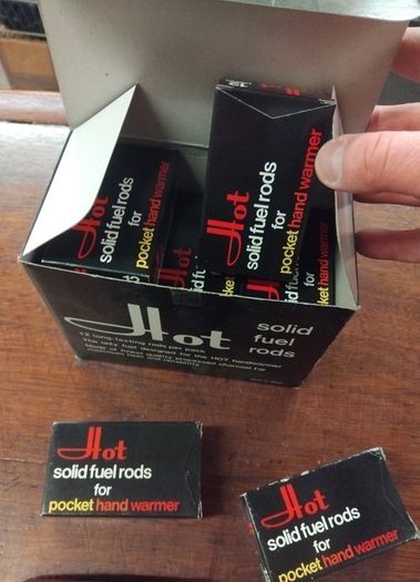 14 boxes of solid fuel rods