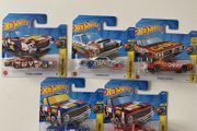 Ford Ranchero, Dodge Dart/ Charger, Chevy Pickup - Hot wheels