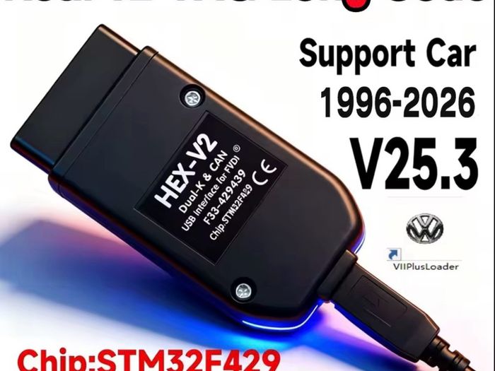 [1996-2026}Update V25.3 Unlimits VINs Real V2 Online VAG HEX V2 Hardware Usb Interface For VAG  COM Diagnostic Coding VCDS TOOL