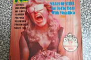 Kerrang no. 83 heavy metal magazine with early Metallica interview.