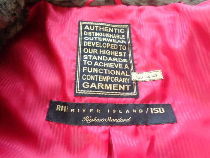 River Island Faux Fur Jacket for Sale