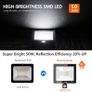50W Security Lights with Motion Sensor LED Sensor Flood Lights, Super Bright 5500 Lumen, IP66 Waterproof Perfect for Garage, Garden,Yard, Patio and Forecourt Image 5