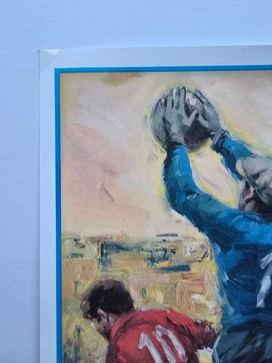 Original 1982 World Cup Final Italy vs Germany Poster Donat Sauri Ortega Spain 82