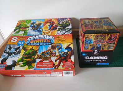 gaming-themed puzzle bundle Yu-Gi-Oh and Skylanders