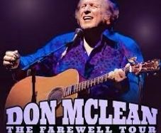 Don Mclean - Farewell Tour  Tickets