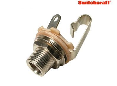 Switchcraft Type L11, 1/4" Mono Jack, Long Bushing