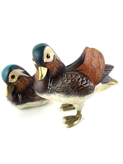 Vintage Malevolti duck figurines