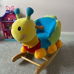 Wooden Baby Rocking Animal Caterpillar