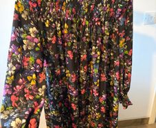 French Connection Floral Mini Dress Size Large Excellent Condition