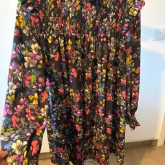 French Connection Floral Mini Dress Size Large Excellent Condition