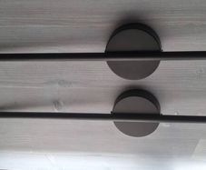 2 Modern Wall Lights Led 55cm , 3 colour