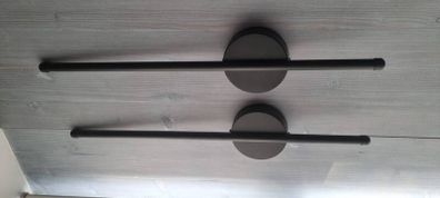 2 Modern Wall Lights Led 55cm , 3 colour