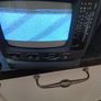 Vintage I-TEL 5" Black & White Portable CRT TV + AM/FM Radio Receiver (Model 0081) Image 10
