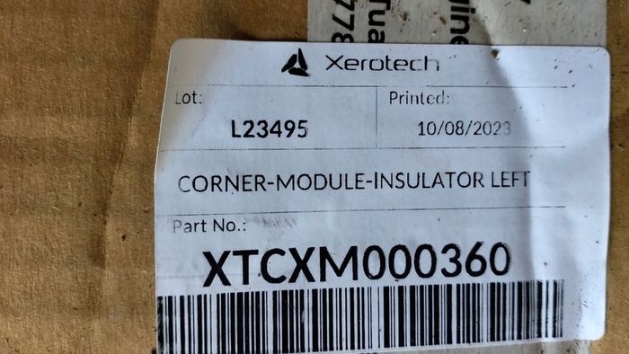 Corner Module Insulator Left