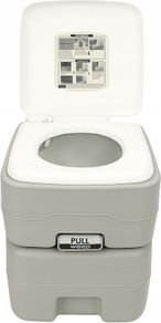 20L Portable Camping Toilet  Comfortable Seat