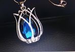 Silver/Crystal Pendant
