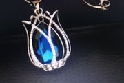 Silver/Crystal Pendant