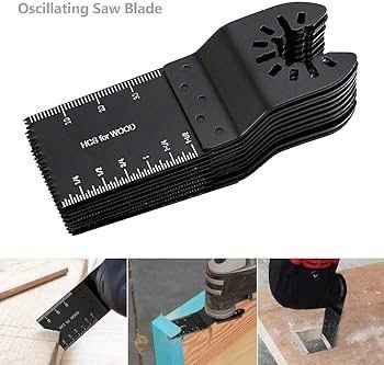 FREE P&P  10Pcs 34mm Wood Cutting Saw Blade Oscillating Kit Multi Tool Carbon Steel Saw Blade Cutter for Dremel Fein Multimaster Makita Bosch