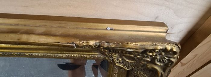 Classic Ornate Gold Wall Mirror (Baroque Style)