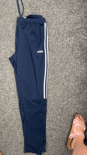 Navy Nike tracksuit bottoms