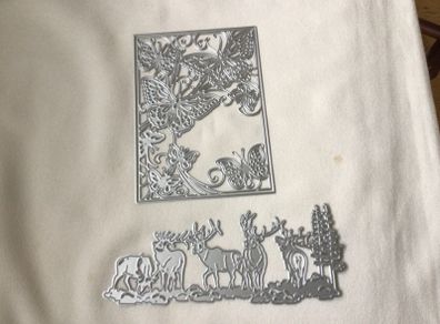 Two Brand New Dies for Card Making
