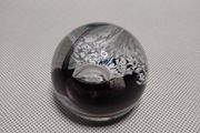 Handmade glass paperweight