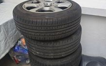 Alloys and tyres