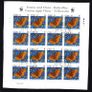2005 Ireland Fauna and Flora (Butterflies) Commemorative Stamp Sheetlet Plate 1A1A1A1A  Fine CDS Used with Dublin cancel of 24th May 2005 (First day of issued) on envelope extract. Image 5