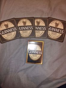 Guinness Cards and Coasters