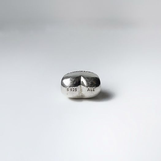 Sterling Silver Pandora Heart Charm