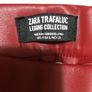 Ladies zara leather trousers size S Image 6